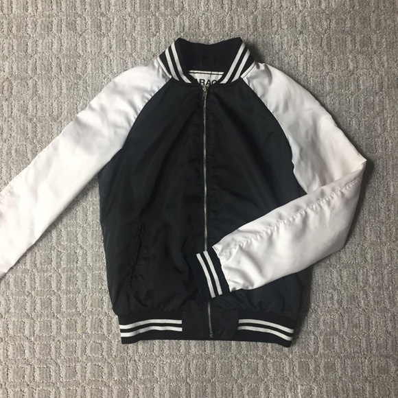 Garage Silky Bomber Jacket - Picture 1 of 4